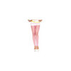 Leggings rose fluo moulant ajouré petits trous 